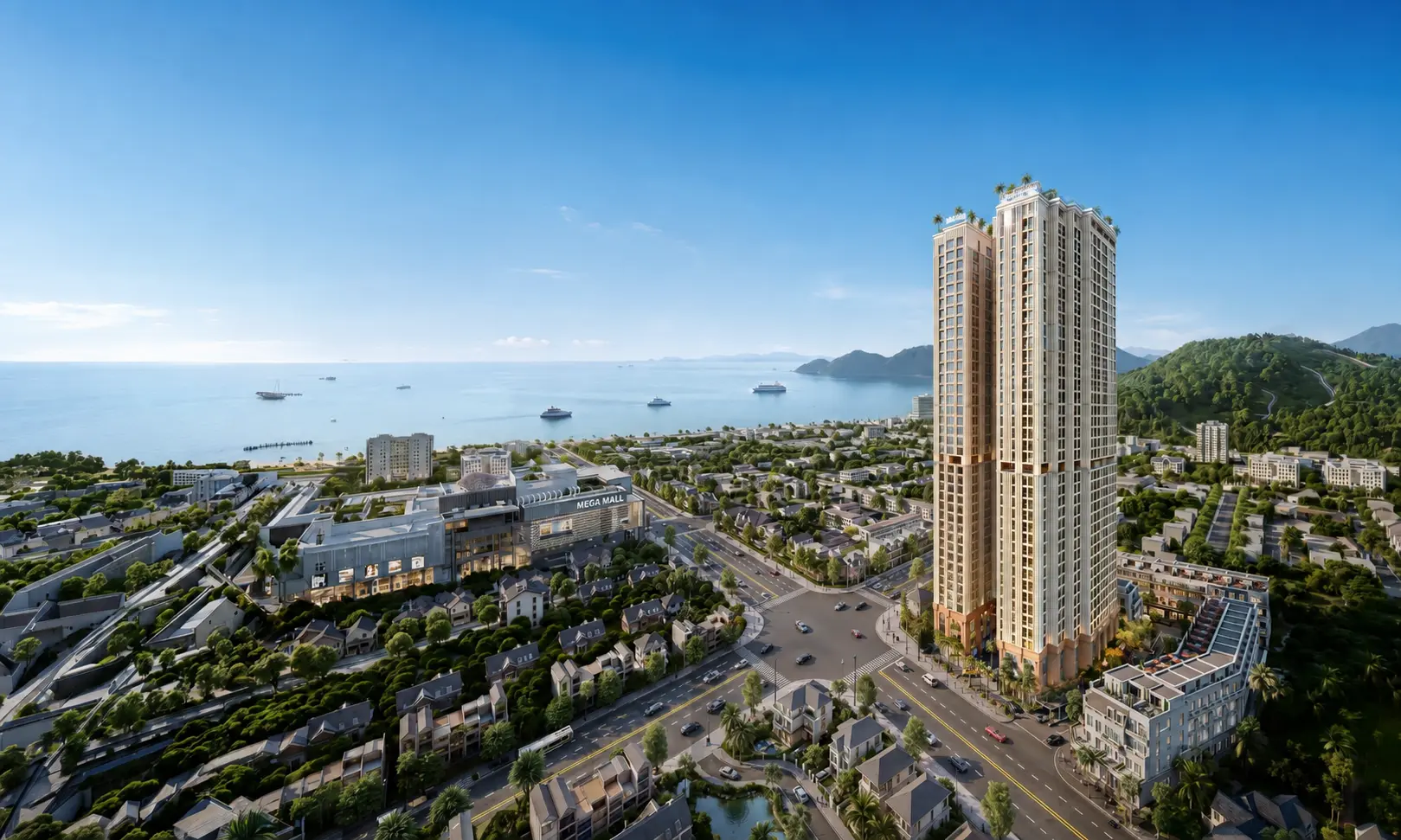 Phối cảnh La Perle Héritage Nha Trang